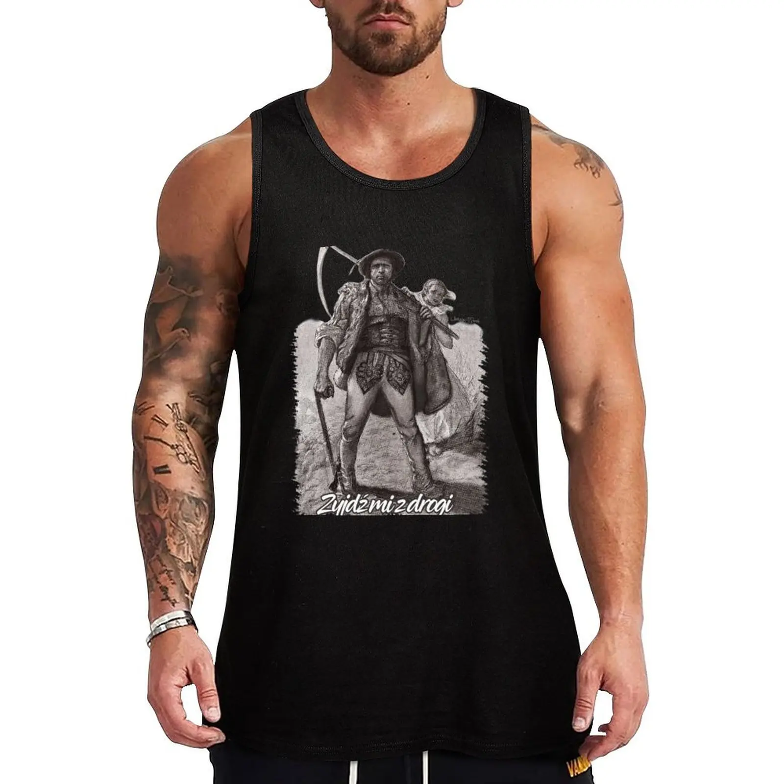 

Zejd mi z drogi Tank Top Quick Dry Running Tank Top Sleeveless Sports Shirt