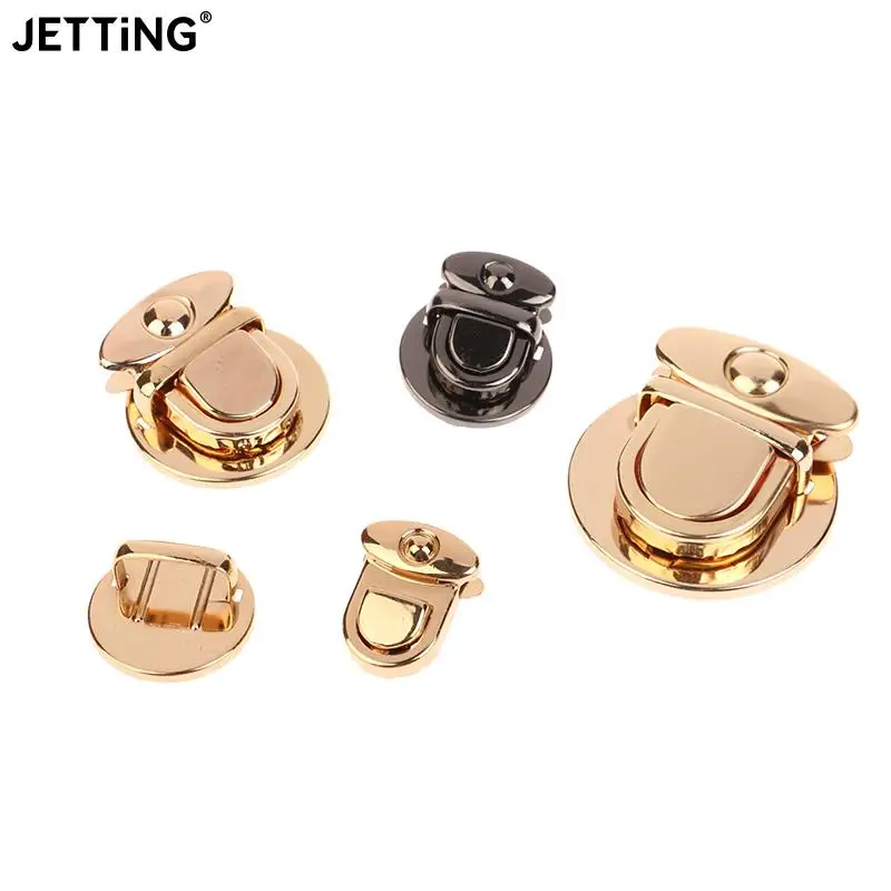 Closures Snap Clasps Craft DIY Metal Lock Bag Case Buckle Clasp For Handbags Shoulder Bags Purse Tote Hardware Accessories