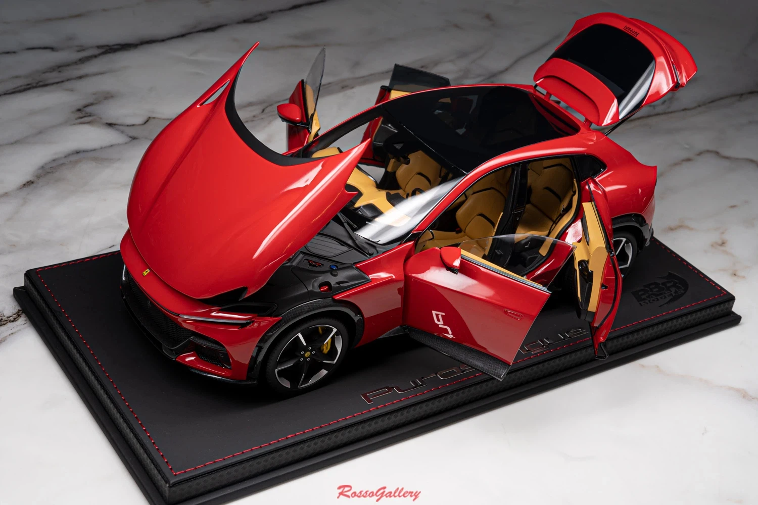 

BBR 1:18 FUV Purosangue Simulation Limited Edition, все открытые металлические статические модели автомобиля из сплава, игрушка в подарок