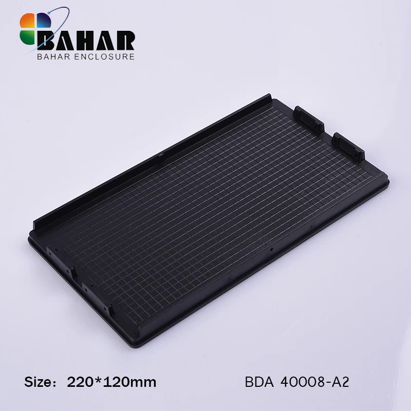 Plastic Panel ABS Plates For Bahar Enclsoure Iron Case BDA 40008 Size 220*120 MM metal case accessories