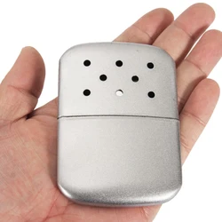 Aquecedor de mão portátil com aquecedor de combustível Handy Hands Warmers Equipamento ao ar livre Dupla Face Dot Mini Hunting Catalytic Converter, Inverno