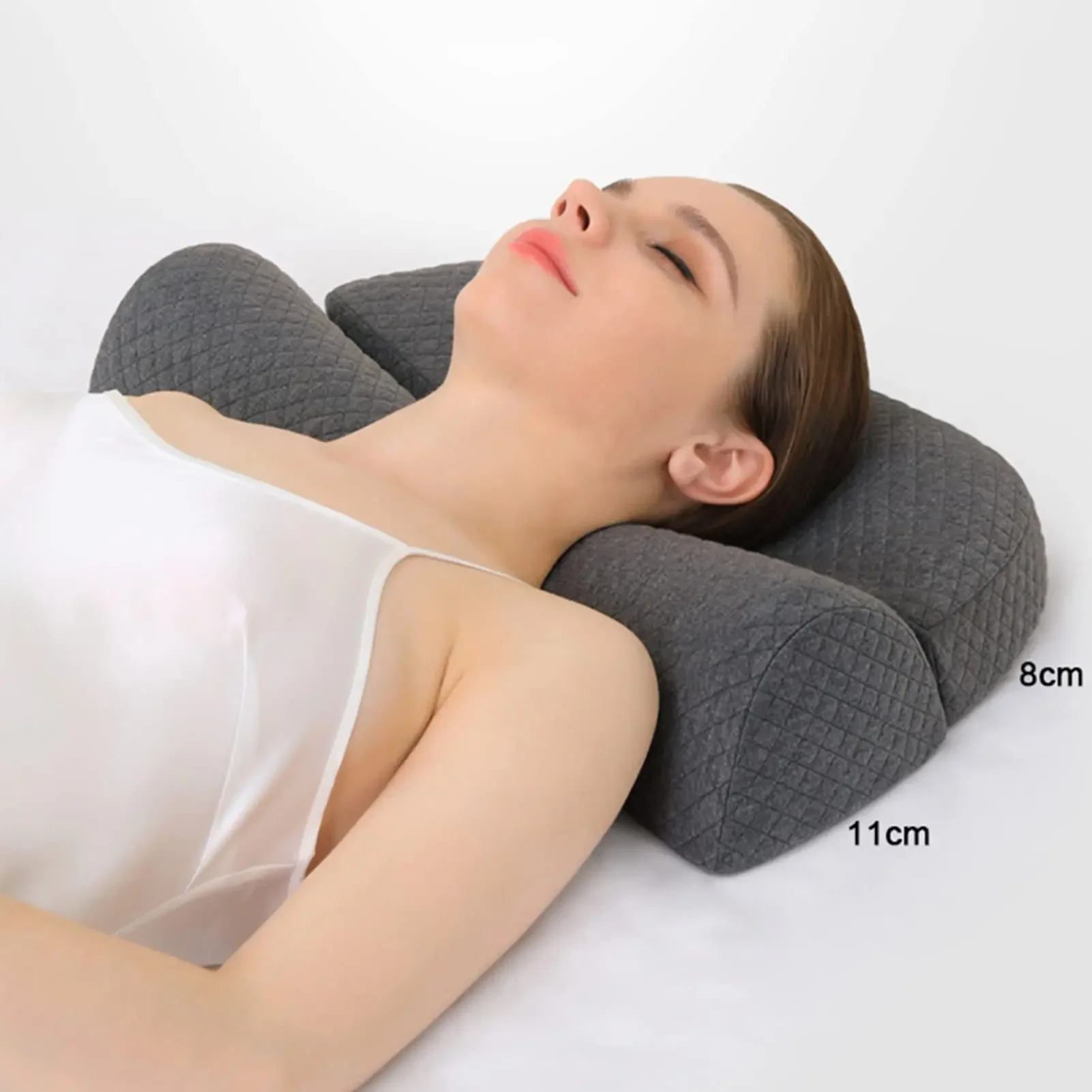 Memory Foam Pillow Orthopedic Cervical Cushion Ergonomics Massage Sleeping Pillow Neck Pain Relief Slow Rebound Cushion Bedding