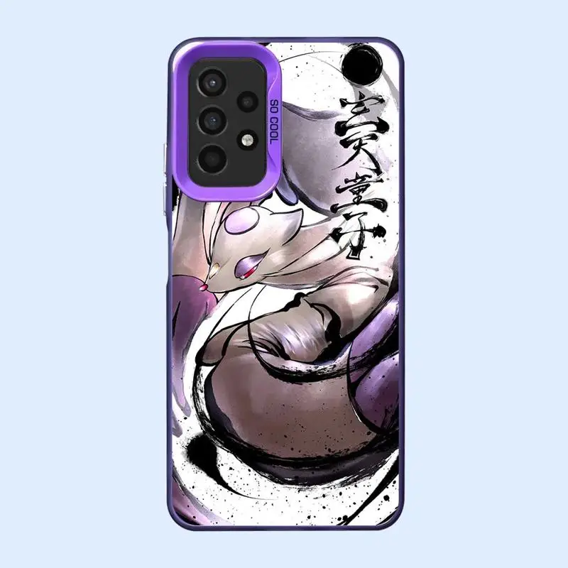 Funda de silicona suave para teléfono Samsung Galaxy, carcasa de dibujos animados de Pokémon, A15, A25, A52, A72, A51, A71, 4G, A73, A55, A54, A53, A52s, 5G