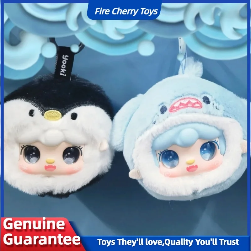 

Original Yooki V6 Ocean Baby Series Blind Box Yooki V6 Vinyl Plush Doll Bag Pendant Decorate Cute Doll Mystery Box Toy Fun Gift