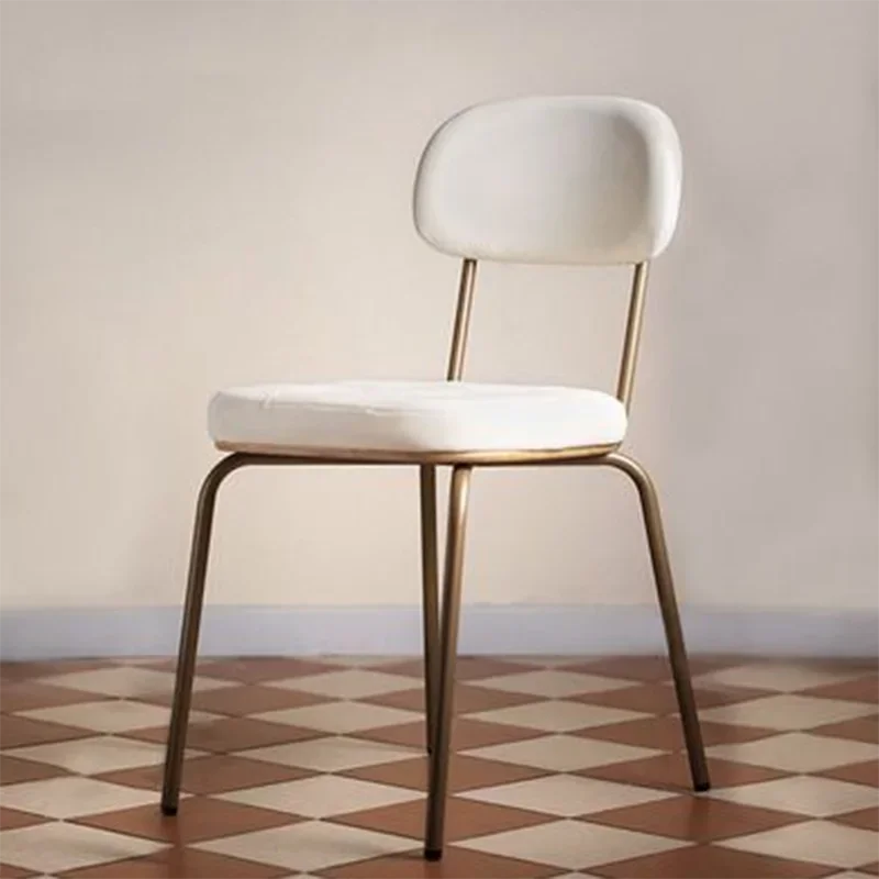 

Garden Mobile Kitchen Dining Chairs Folding Long Makeup Modern Dining Chairs Outdoor long Sillas Comedores Home Furniture ZY50CY