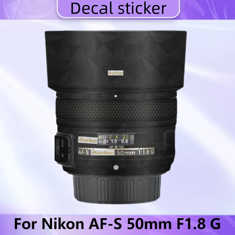 

Для Nikon AF-S 50 мм F1.8 G наклейка защитная пленка против царапин защитное покрытие F1.8/50