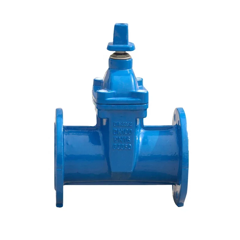 For BS 5163 Ductile Iron PN10 PN16 DN100 50mm Non Rising Stem NRS Gate Valve For Water