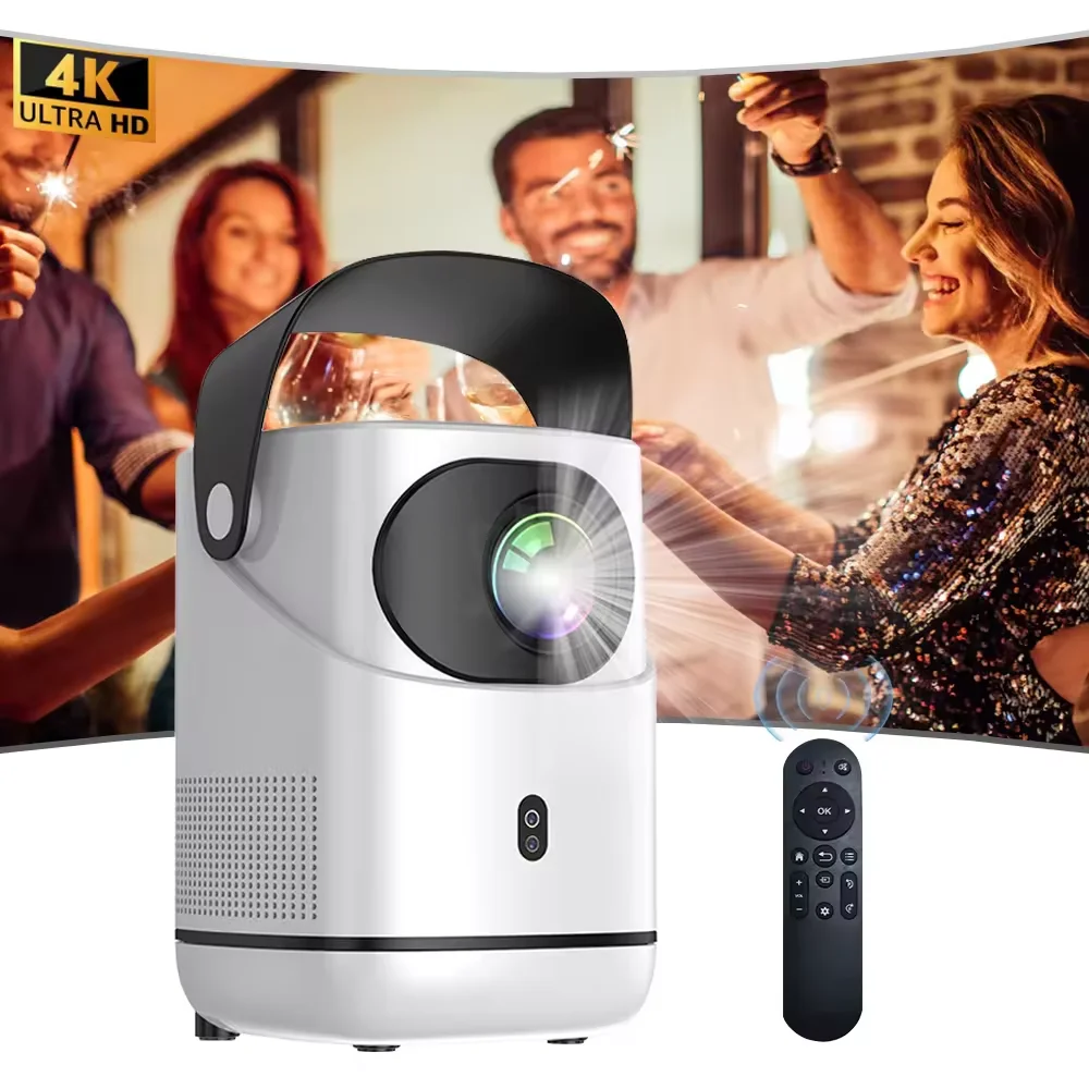 

ATB 4K Wall-mounted Android 11 Projector Native 1080P 260ANSI Dual Wifi6 BT5.0 1920*1080P Cinema portable Projetor upgrated