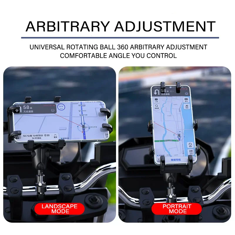 Motorcycle Mobile Phone Holder GPS Navigation Mount Bracket For Moto Morini Seiemmezzo STR SCR Corsaro ZZ ZT Accessories