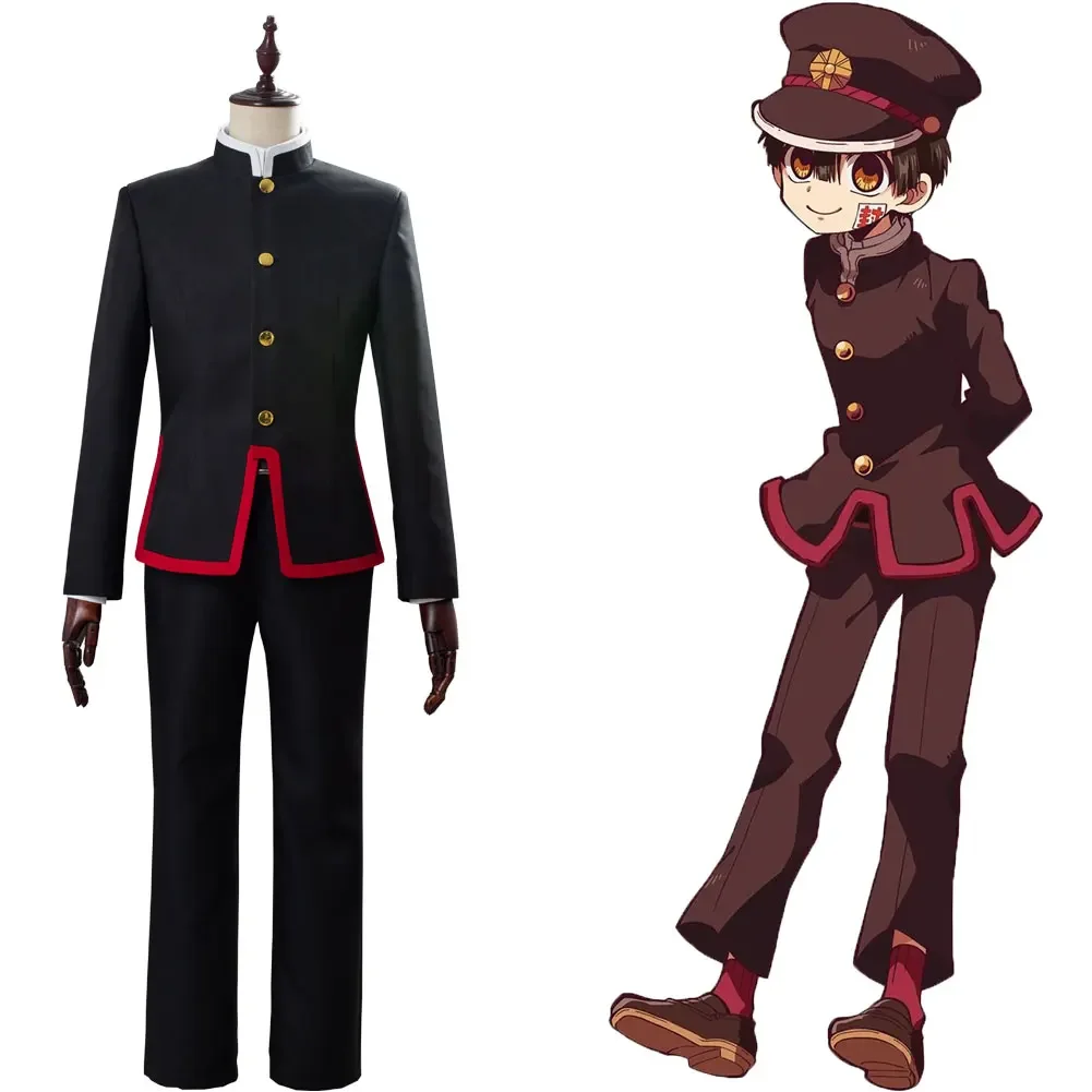 

Anime Toilet Bound Hanako Kun Costume Cosplay Jibaku Shounen Uniform Suit Halloween Carnival Costume