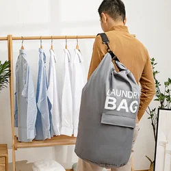 Foldable Laundry Bag Wall Mounted Waterproof Dirty Clothes Basket Bathroom Clothing Storage Dirty Clothes Basket Storage Bag