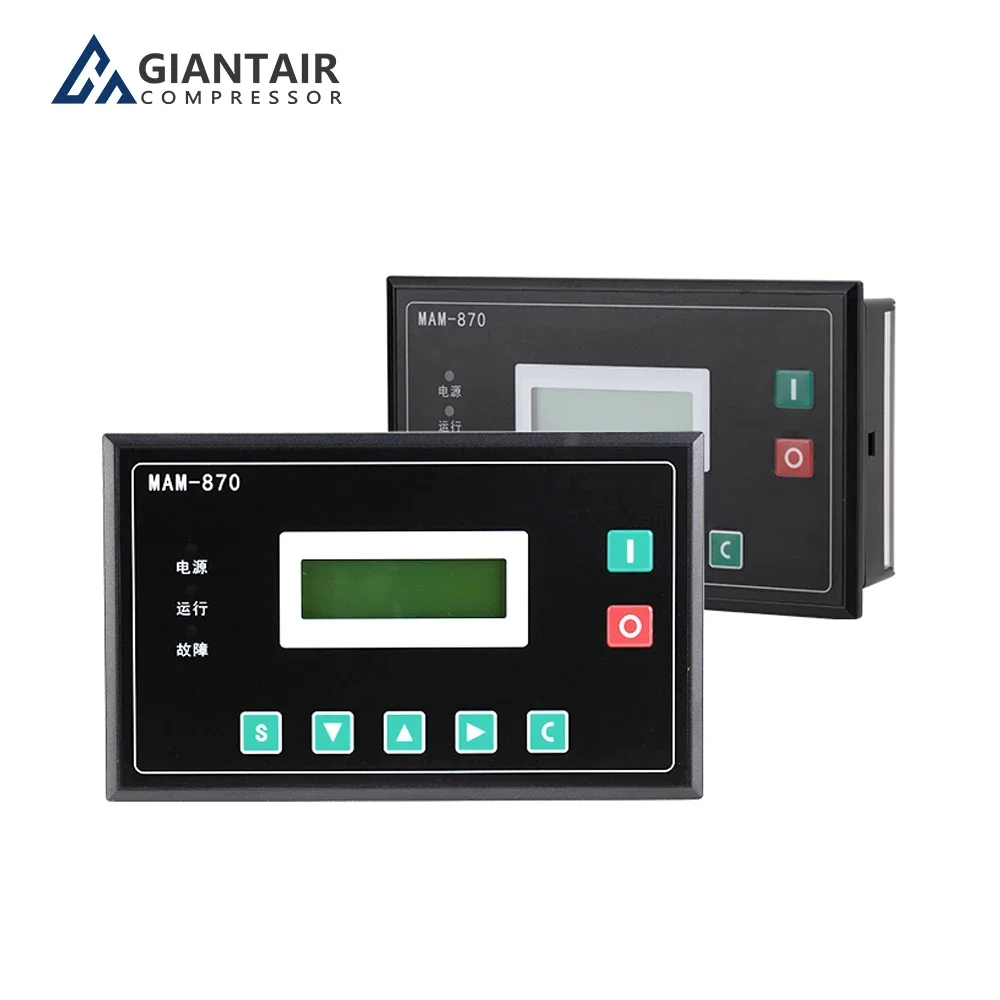 GiantAir PLC Screw Air Compressor Controller Panel MAM860 air compressor control panel For Screw air compressor