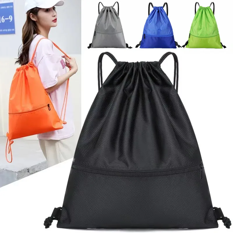 حقيبة ظهر برباط مقاومة للماء، حقيبة ظهر بسيطة للرياضة واللياقة البدنية، حقيبة كرة السلة للطلاب، حقيبة تخزين كرة القدم