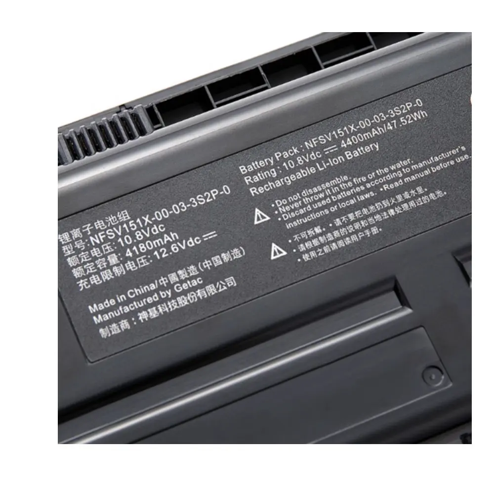 New 47.52WH GE5SN-03-12-3S2P-0 Laptop Battery For MECHREVO X7TI X6TI-S X6Ti-M2 X6Ti-H X6Ti-E3 T1TI-781SN3 GE5SN-00-01-3S2P-1