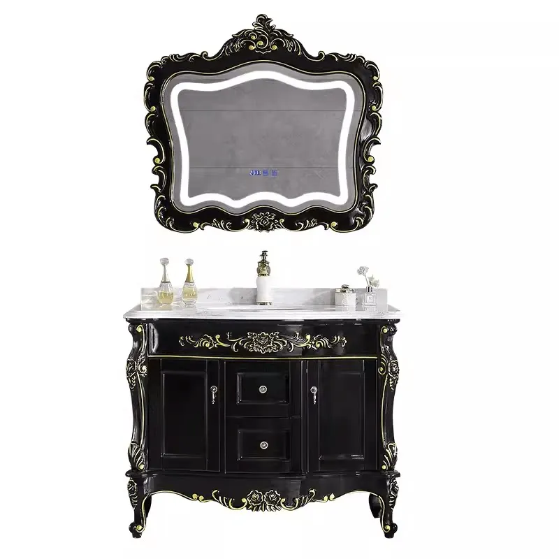 Bathroom Cabinet Wash Table Combination Oak Bathroom Cabinet Toilet French Washbasin Wash Table
