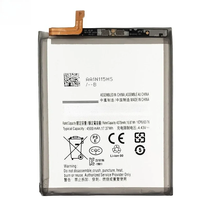 New High Quality Battery EB-BG781ABY for Samsung S20 FE 5G/S2 Edition/A52 5G/A526/A52S 5G/A525/G780 Battery +Tools