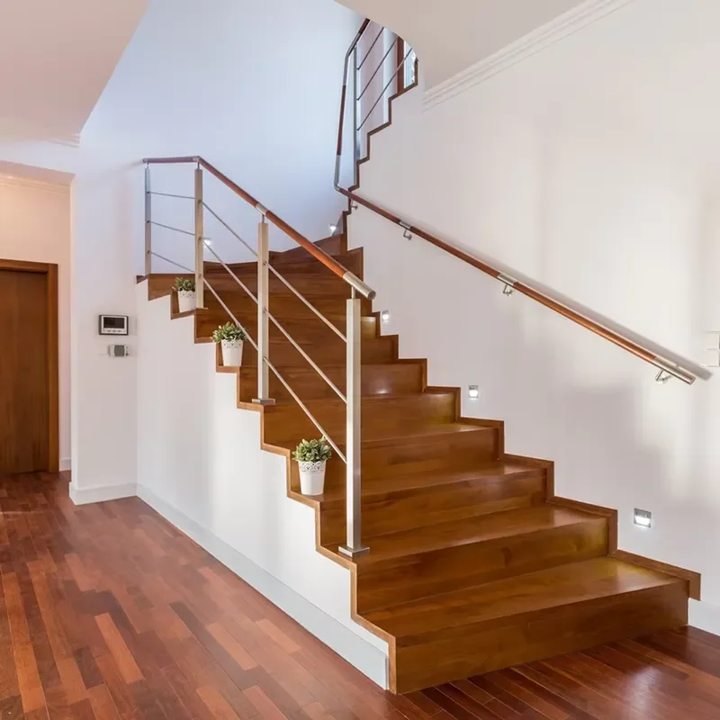Best Price Solid Wood Staircase Manufacturer Stairs Design