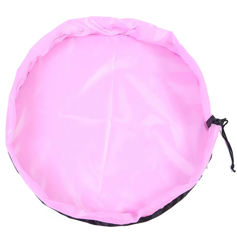 1pc draagbare speelgoedopbergtas met speelkleed, gemakkelijk schoon te maken organizer voor kinderblokken, ideaal voor thuis of reiscadeau