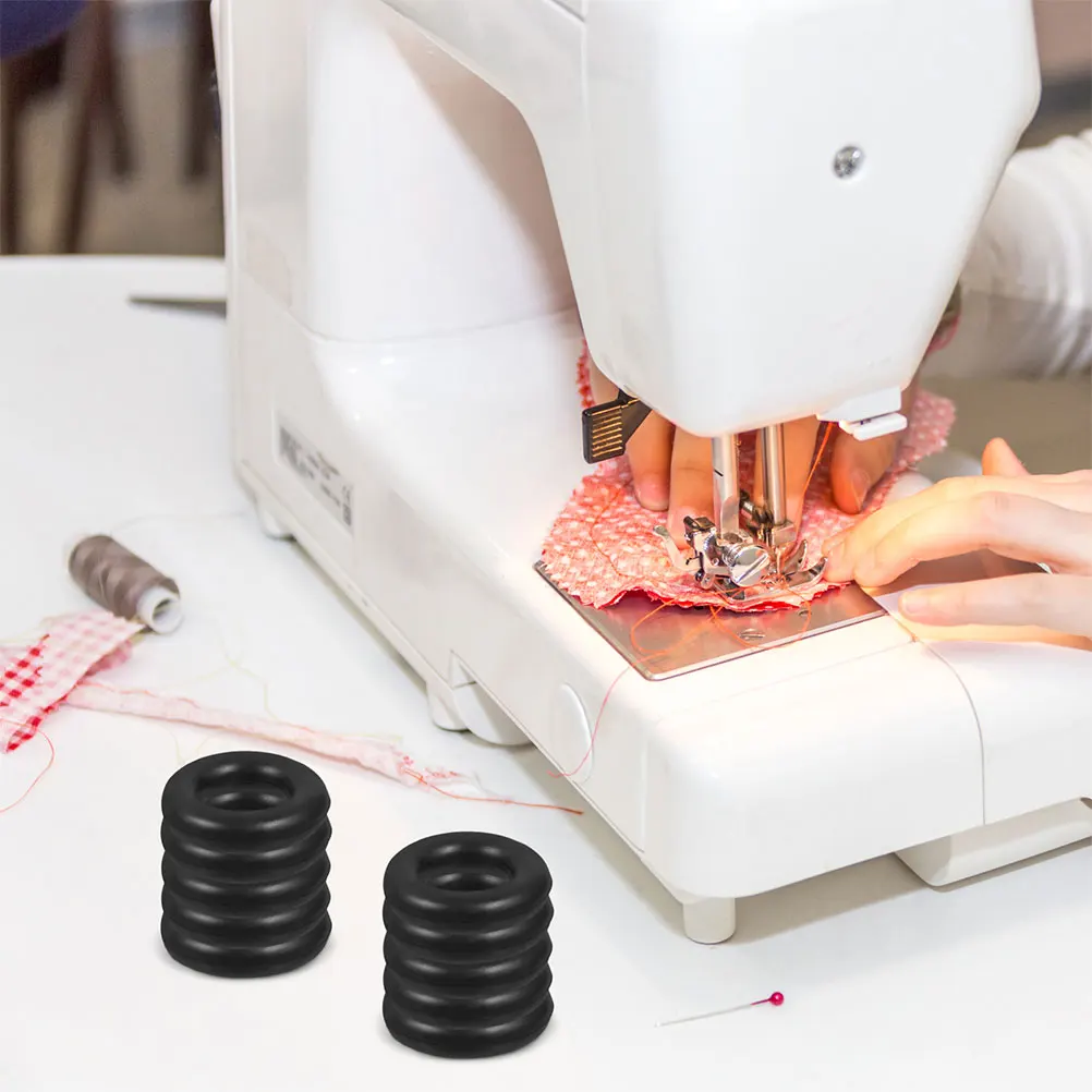 

20pcs Machine Rubber Tire Replacement Bobbin Winder Tire For Vintage Treadle Household Machines Durable Universal Compatibility