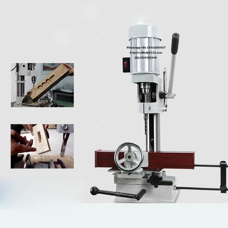 1200W Woodworking Square Tenoner Tenoning Machine Bench Drill Tools MK361A