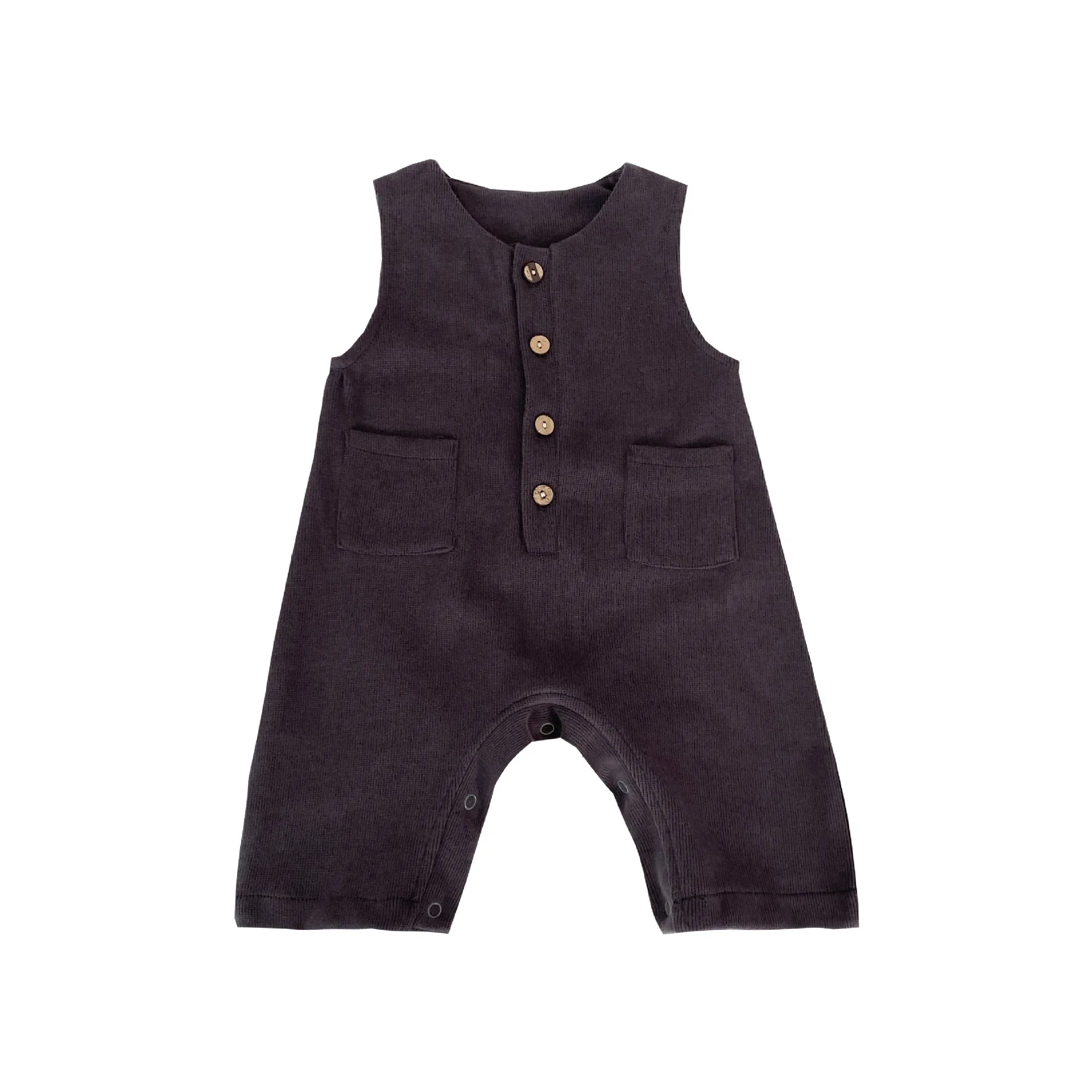 Barboteuse de Style Coréen pour Bébé, Combinaison Simple et Décontractée, Vêtement à la Mode, Printemps Automne 2024
