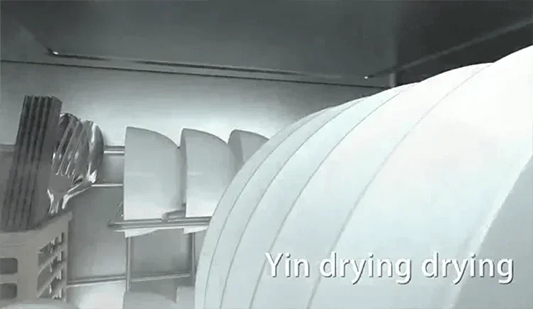 Fácil de operar bancada de aço inoxidável tigela dupla pia de cozinha máquina de lavar louça com rack de secagem