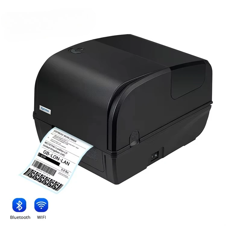 XP-TT426B High-Definition 4inch Thermal Barcode Label Printer 110mm USB Interface Label Printer