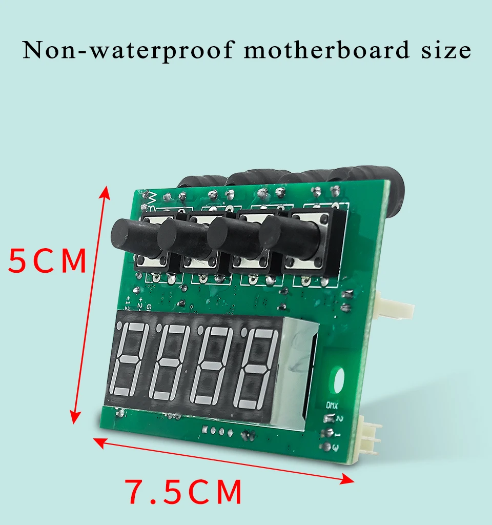 Led Par Licht Motherboard für 24x18w 12x18w 20x18w 18x18w RGBW A UV Led Bühne Licht Wasserdicht IP65 oder IP33 Reparatur Ersatzteile – Detail 6