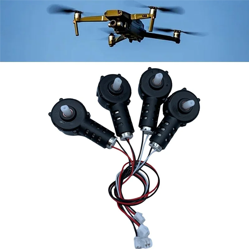 

【Today-Only!】For E88pro Drone Accessories, 4Pcs RC Drone Spart Motor Components, RC Drone Spare Parts, Upgrade Quadcopter Landin