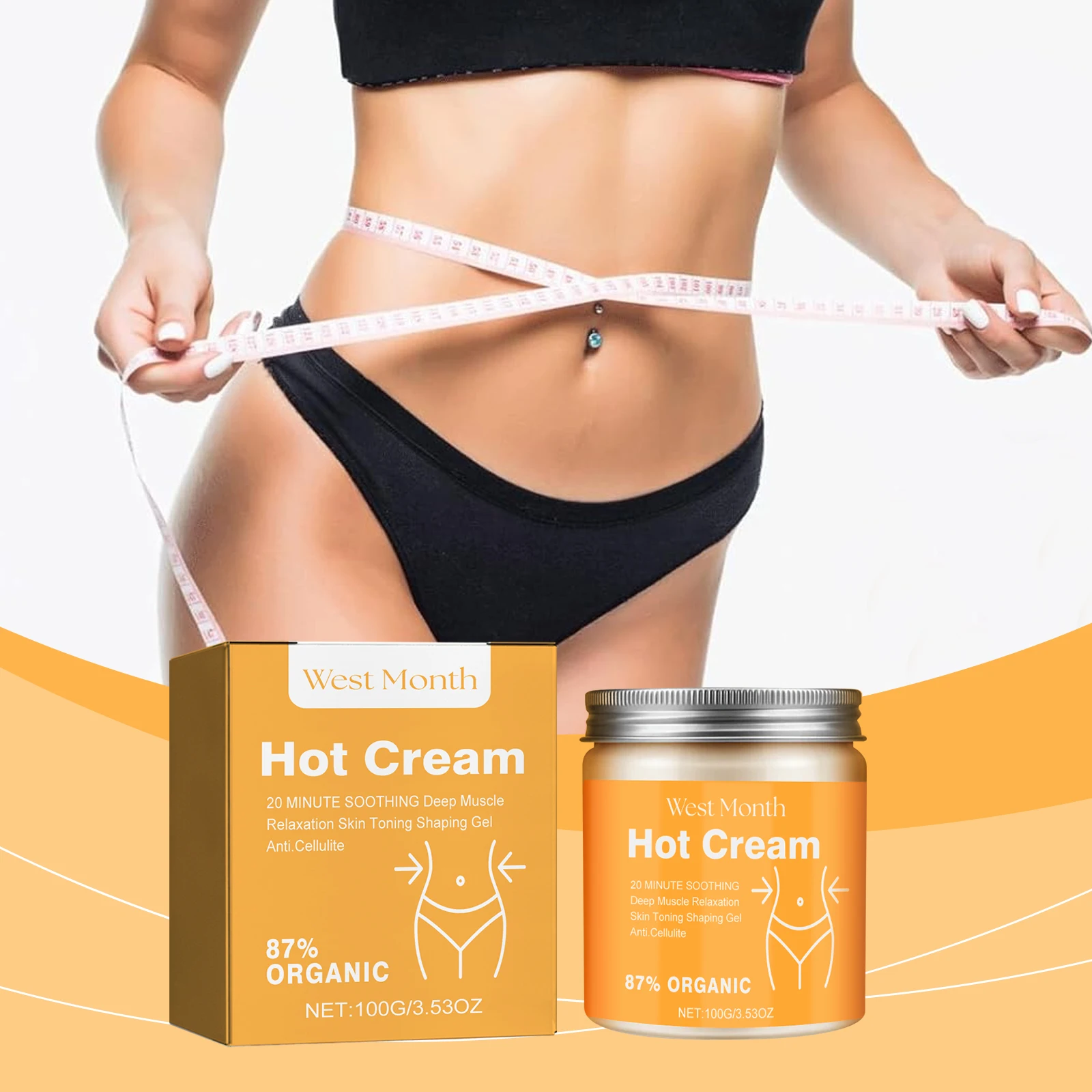 Body Sculpting Cream Massage Skin Legs Arms Waist Full Body Universal Firming Cream