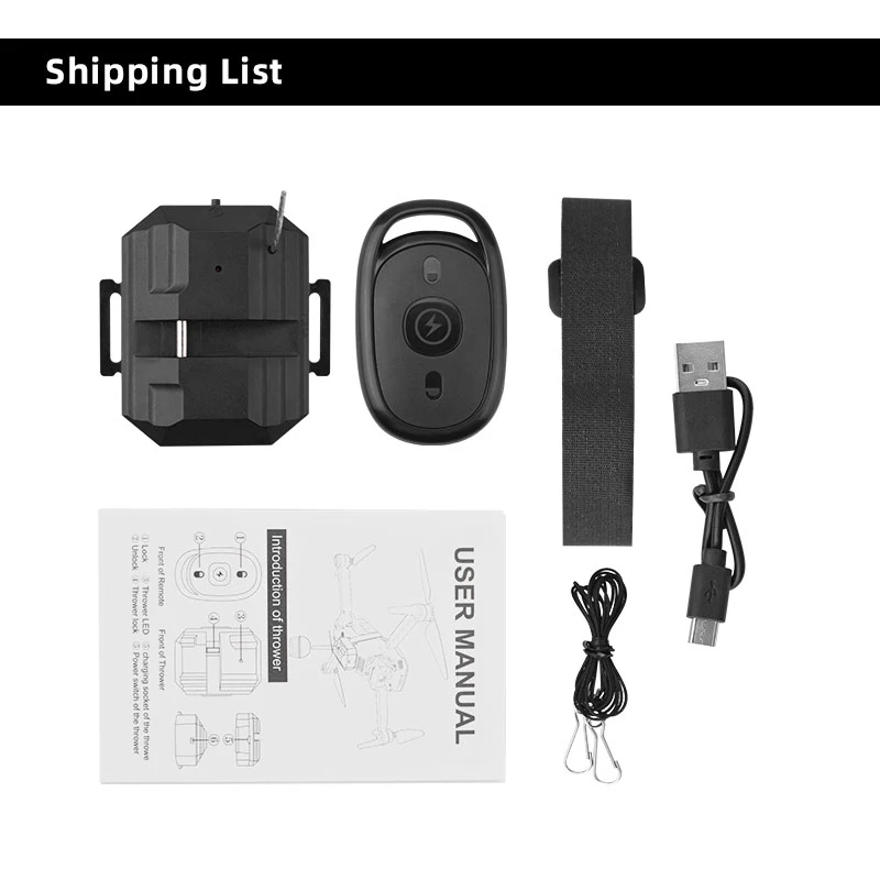 Thrower Airdrop Airdropper Delivery  for DJI Mavic 3/Mini 3 Pro/MINI3/Mavic Air 2/Air 2S,FIMI X8SE Drone Load 750g Accessory