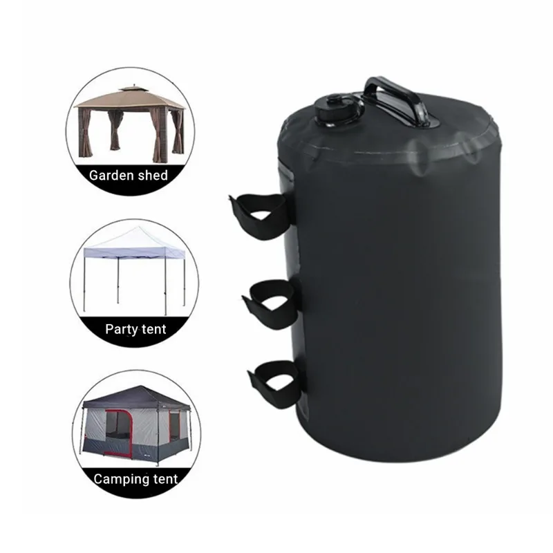 

Outdoor Camping Tent Sand Bag Canopy Weights SandBags Tent Leggings Tarp Rod Accessories 7/10/15/20L Windproof Fixing Waterbag