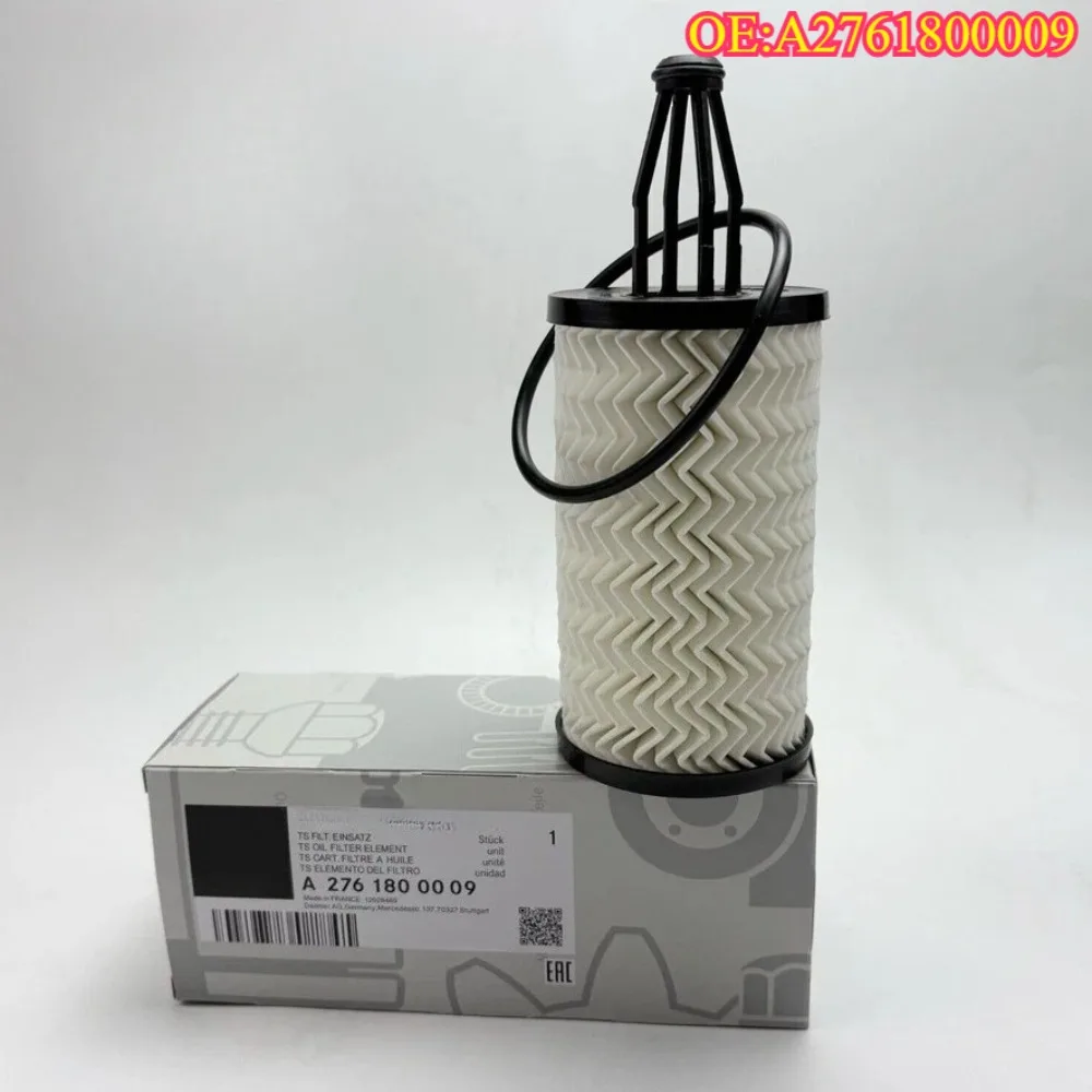

High Quality New For A2761800009 Oil Filter for Mercedes Benz W204 S205 A207 W166 W251 V222 R172 3.0L 3.5L 4.6L 2761800009