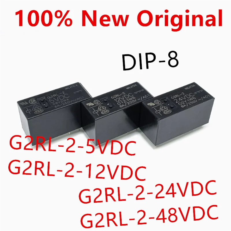 10Piece G2RL-2-5VDC…