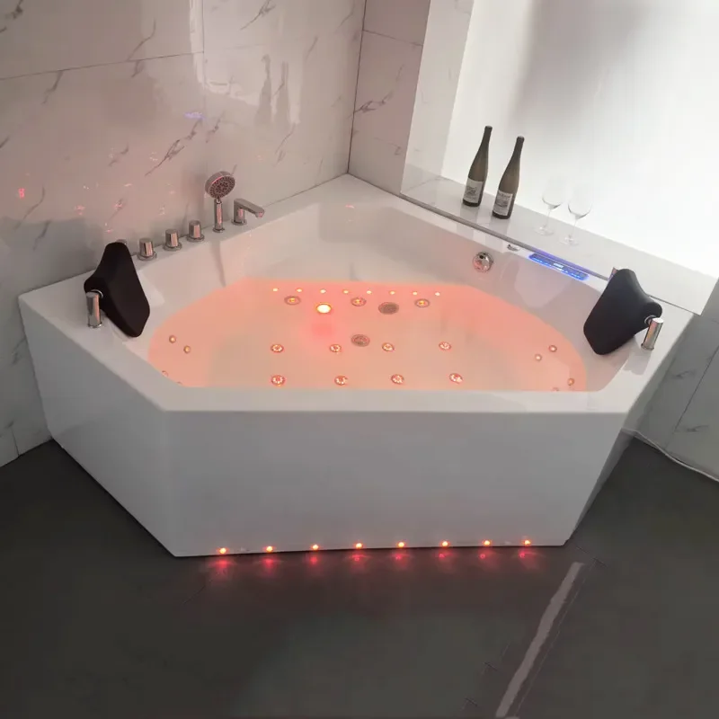 for Jacuzzi Seamless Integrated Bathtub Constant Temperature Heating Smart Hotel Engineering Tub Cross Border Export