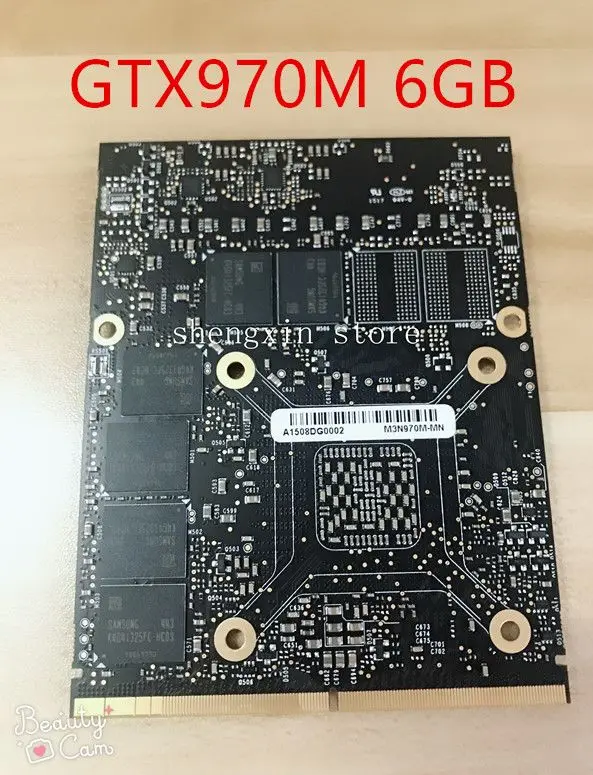 Imagem -02 - Placa Gráfica de Vídeo Gtx970m para Laptop N16e-gt-a1 P375sm P170em P150em P157sm P151sm P150sm P170sm Msi Gt60 Gt70 Gt780