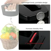 Digital Hanging Luggage Scale Portable Electronic Travel Suitcase Weighing Scale With Backlight For Travel Weight Check 6