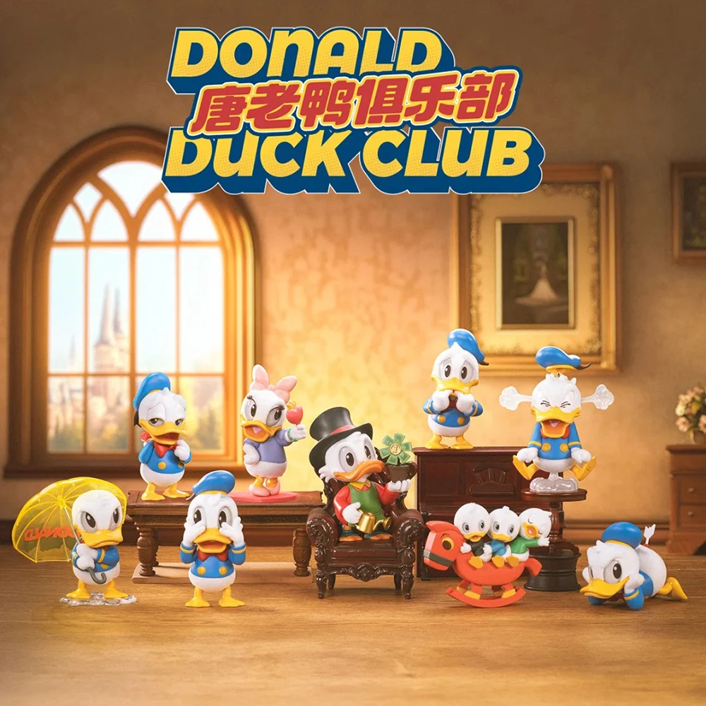 

52 игрушки Дональд Дак Клуб ручной работы художественная игрушка кукла слепая коробка Коллекционный модный подарочный орнамент для трендовых фанатов