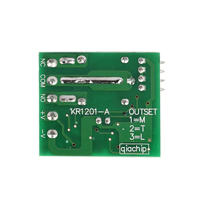 Carte de commande de commutateur sans fil, 10 pièces, relais de télécommande, Module de bouton émetteur DC 12V 433 MHZ-N38R