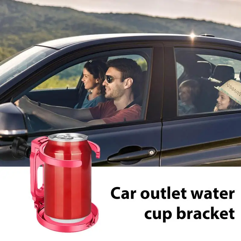 Car Cup Holder Tray Anti-Slip Car Cup Holder Space-Saving Safe Driving Drink Holder For Enhanced Vehicle Organization