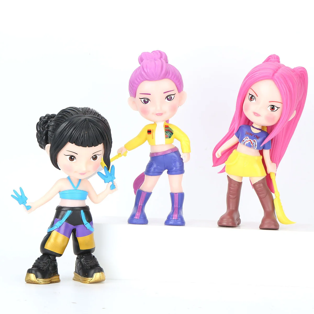 Boîte aveugle de chasseurs de démons K-POP, 16cm, Figurines en PVC exquises peintes à la main, idéales pour le bureau HUNTR/X RUMI, MIRA, ZOEY