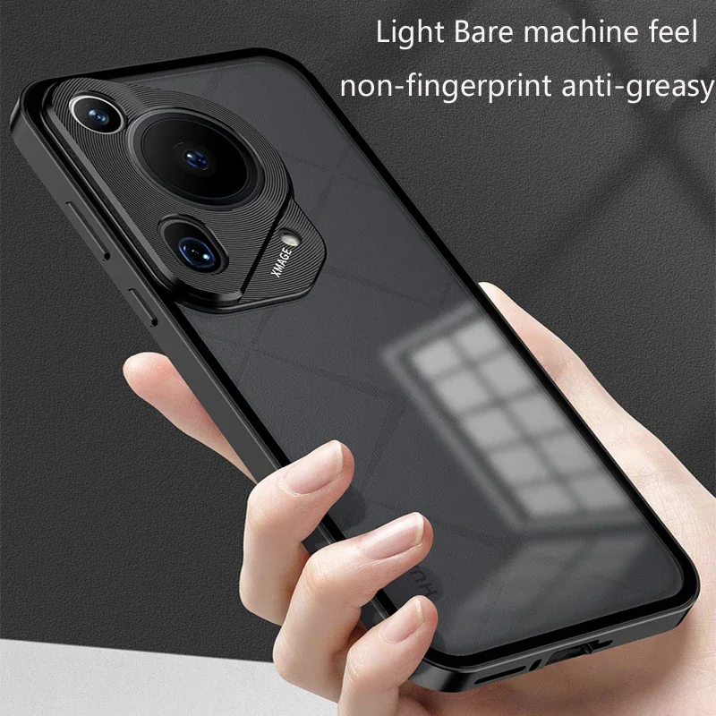 

Защитный чехол для телефона Huawei Pura 70 Ultra Pura 80 Pro, металлический пружинный матовый чехол, магнитный бампер, принципиально