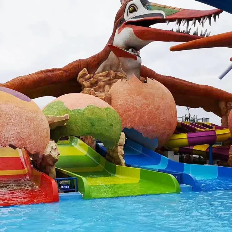 The Fun Tube Theme Park Outdoor Small Water Play Slide Equipment for Toddlers Children