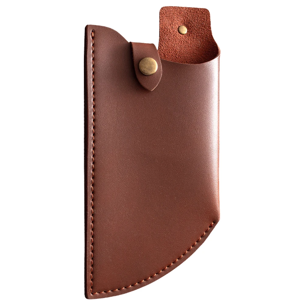 

Artificial Knife Cover for Cleaver Brown Compact Stylish Home Supply Kitchen Knives Case Decor Long