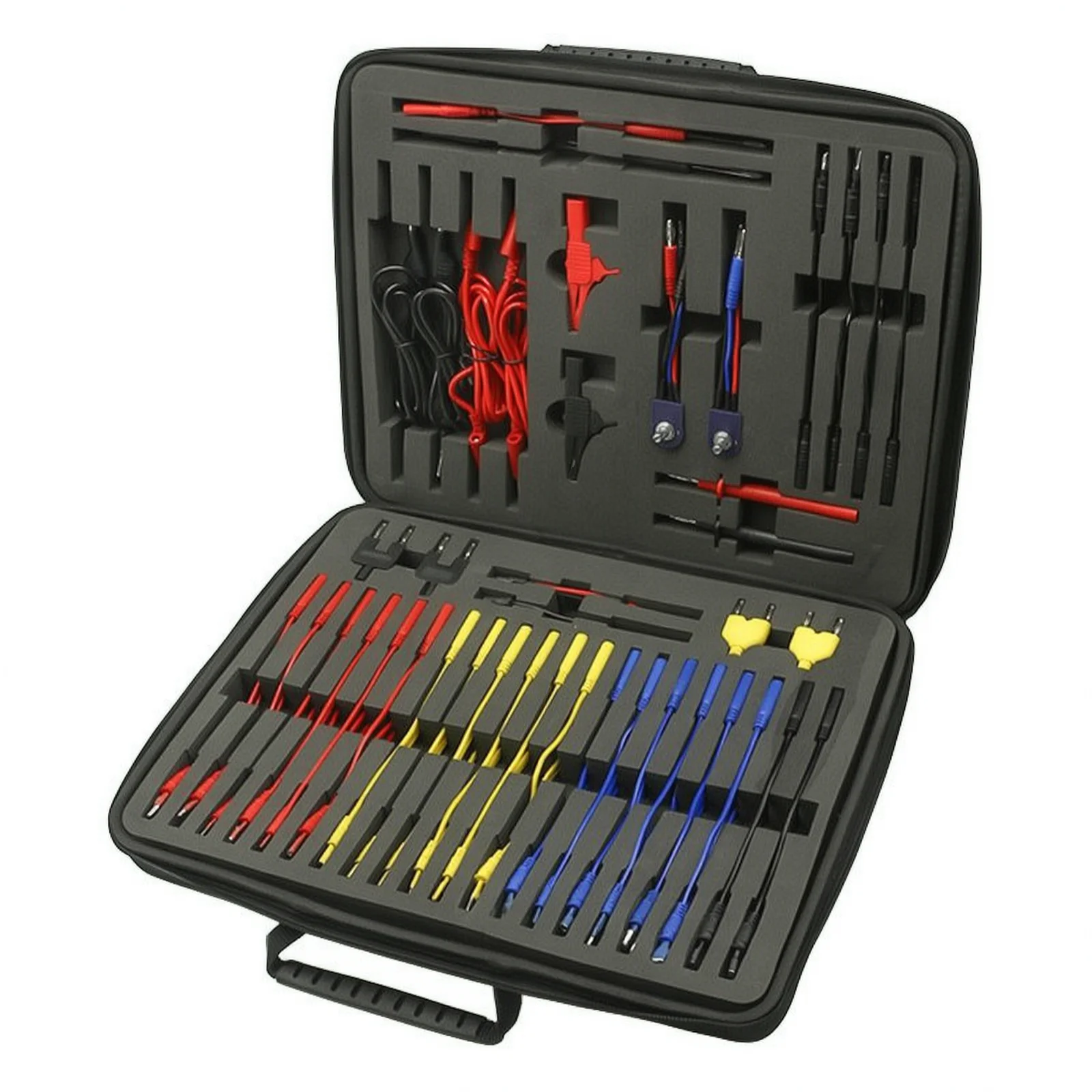 Automotive Circuit Test Leads Kit, 92PCS Multimeter Test Lead Set Includes Probes Wire Connector Alligator Clips, Car