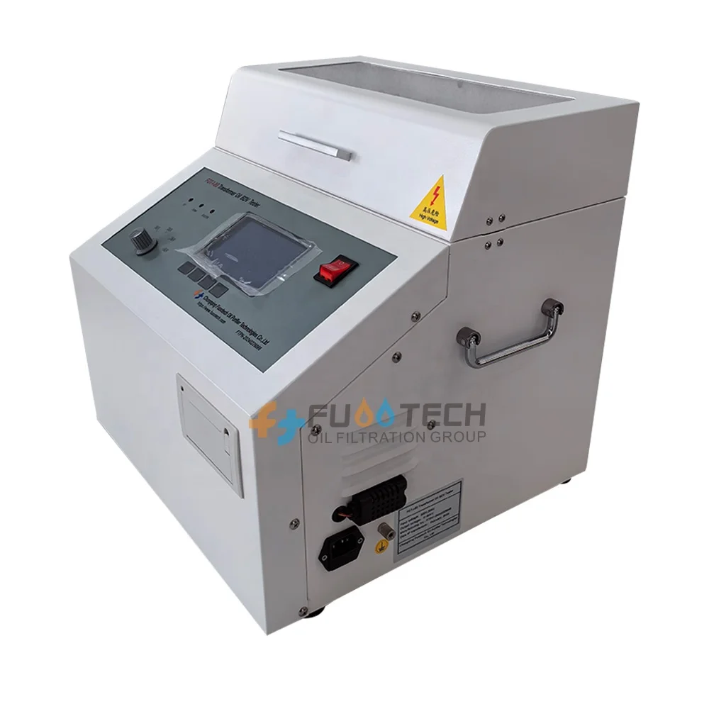 IEC156 ASTM D1816 ASTM D877  FOT-I Transformer Oil BDV Analysis Machine Fully Automatic Oil Dielectric Strength Tester Kit