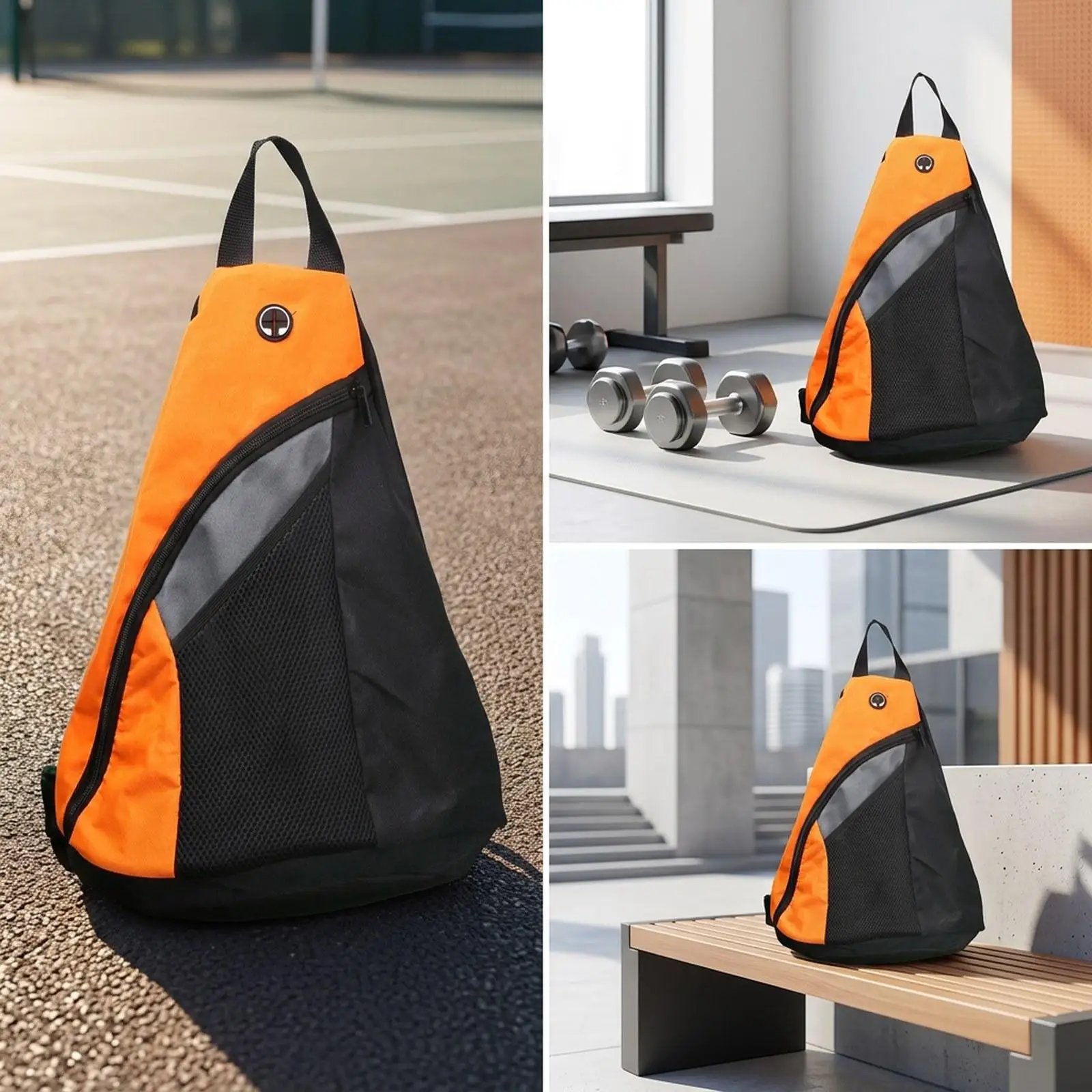 Pickleball Bag Pickleball Racquet Bag Stylish Women Men Multipurpose Carry Large Capacity Lightweight Carrier Pouch