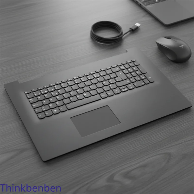 

BE Belgian Iron Gray Keyboard Upper Case Palmrest Shell Cover For Lenovo Ideapad 330 17 17ICH 5CB0R48115