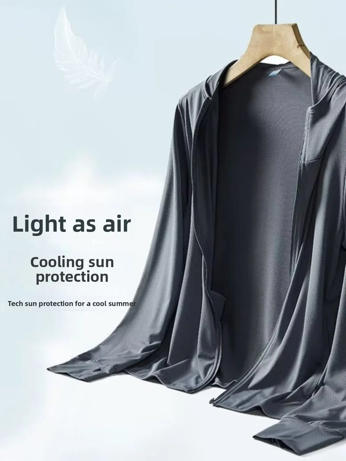 Ice Silk UV Protection Clothing Men Women Lightweight Breathable Summer Outdoor Fishing Jacket Trendy City Outdoor Gear