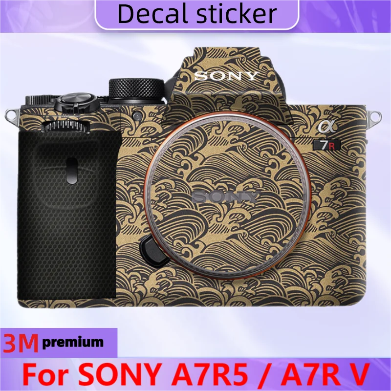 For SONY A7R5 / A7R V Decal Skin Vinyl Wrap Film Camera Body Protective Sticker Anti-Scratch Protector Coat